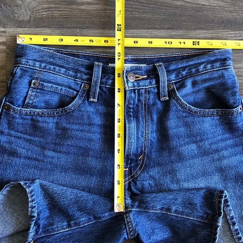 Levi’s 94 Baggy Shorts Jean Denim Dark Wash 25 100% Cotton
